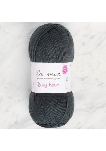 La Mia Baby Boom Koyu Yeşil El Örgü Ipi - 1480 - 34111