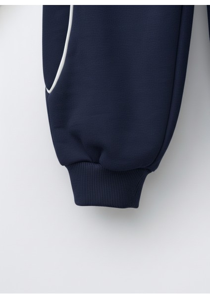 Erkek Çocuk Pamuklu Lacivert Goal Area Sweatshirt 2'li Takım – Rahat Spor Tasarım indirimleri