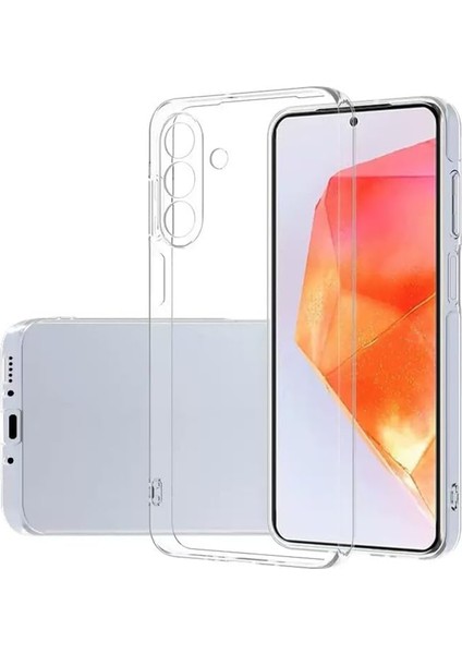 Galaxy A17 Kılıf Şeffaf Premium Arka Kapak (Lüx Seri - Darbe Korumalı+Esnek ve Şık Lüx Koruma)