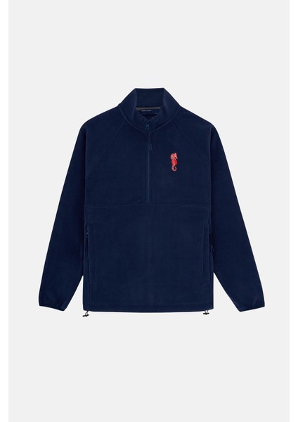 Denizatı Half-Zip Polar - Lacivert