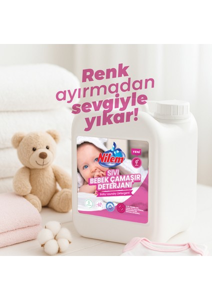 Sıvı Bebek Çamaşır Deterjanı 5 L modelleri