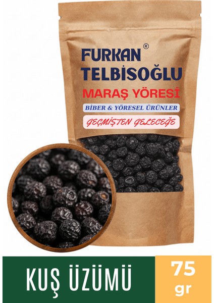 Kuş Üzümü - ( Organik , Katkısız, Elenmiş ) 75GR
