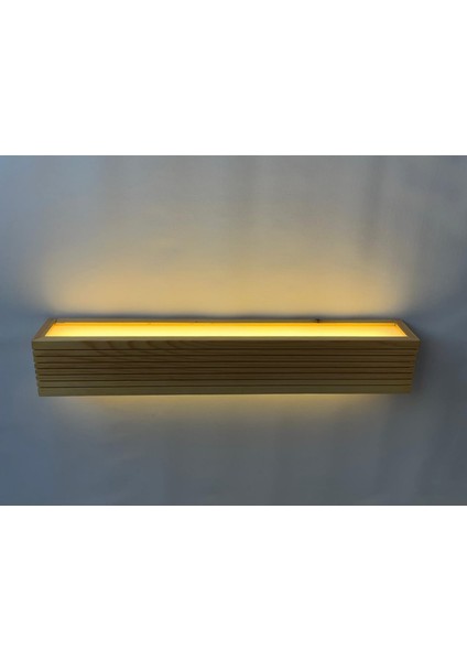 Duvar Aplik Yansıtma Tasarımlı Çift Yönlü Ahşap Salon Hol Cafe Otel Duvar Aplik Avize indirimleri