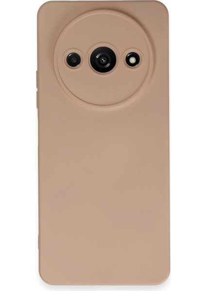 Xiaomi Redmi A3 4g Kılıf Nano Içi Kadife Silikon - Pudra - FKU2529-7253