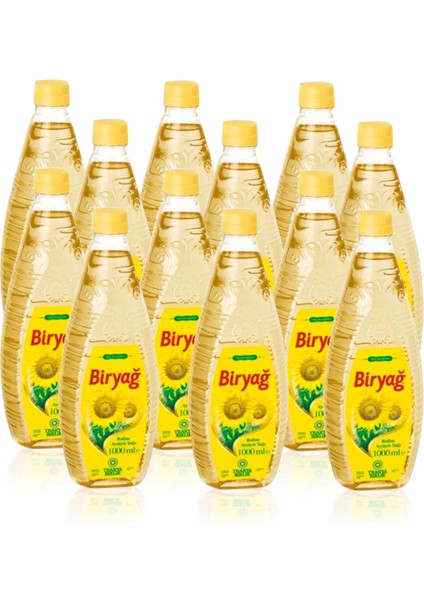 Ayçiçek Yağı 1 Lt Pet Ambalaj (12'li Paket) fiyatları