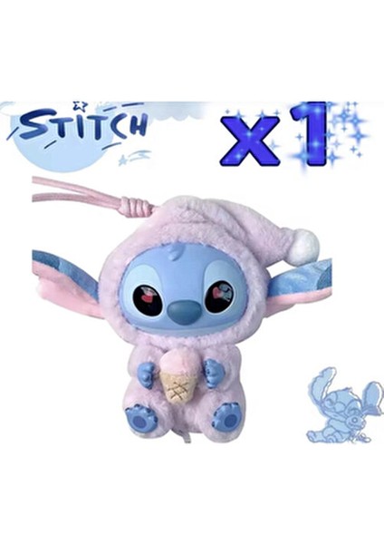 Stitch Peluş Oyuncak Labubu 15CM 1 Adet Figür Kutulu Oyuncak modelleri
