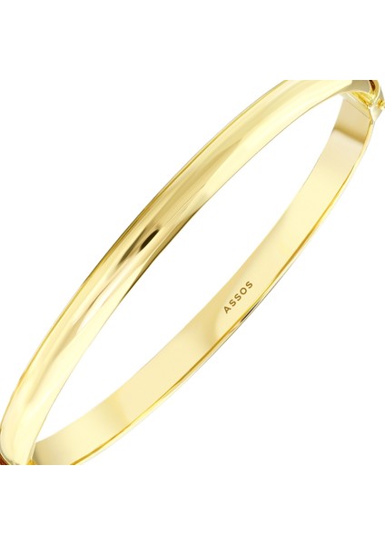 Altın Kelepçe Bilezik - 14K indirimleri