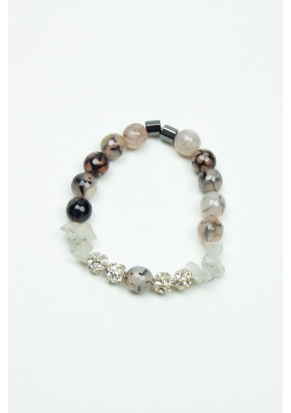 Rutil Kuvars Doğaltaş Kadın Bileklik