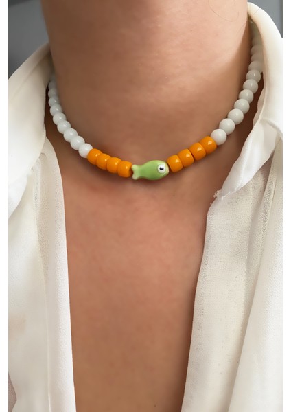 Balık Figürlü Kolye