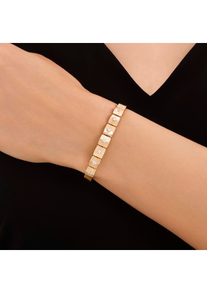 Altın Tasarım Bileklik - 14K