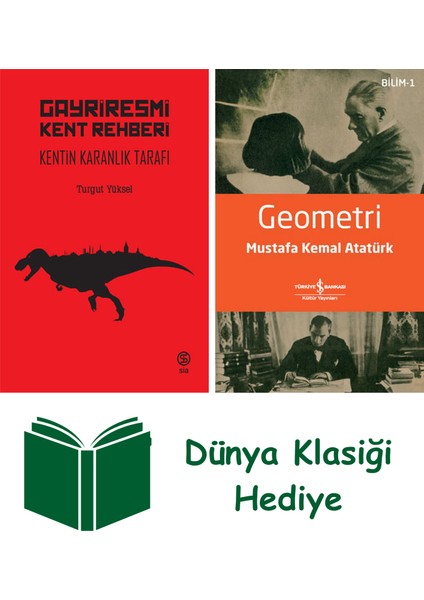 Gayriresmi Kent Rehberi + Geometri + Dünya Klasiği Hediye