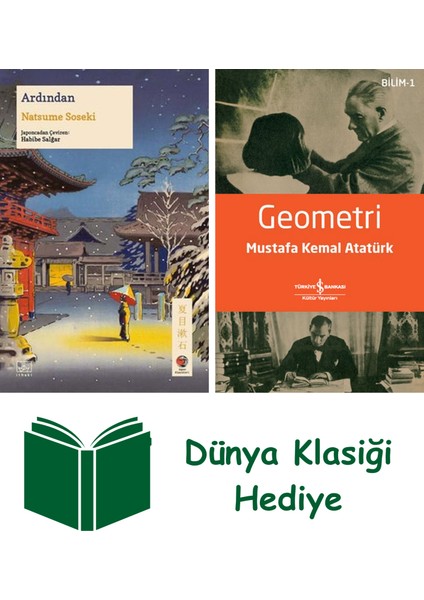 Ardından + Geometri + Dünya Klasiği Hediye