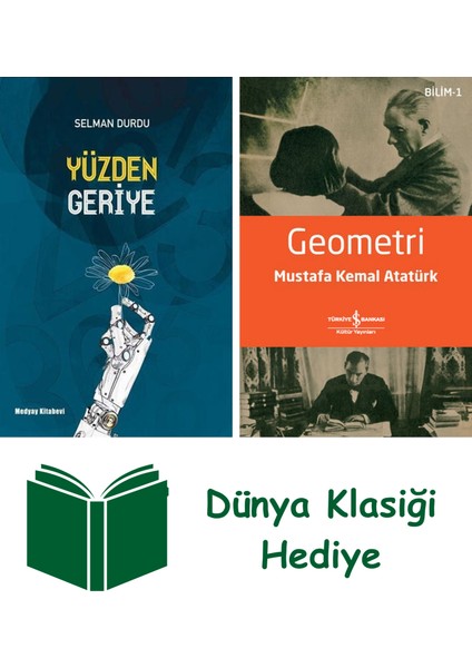 Yüzden Geriye + Geometri + Dünya Klasiği Hediye