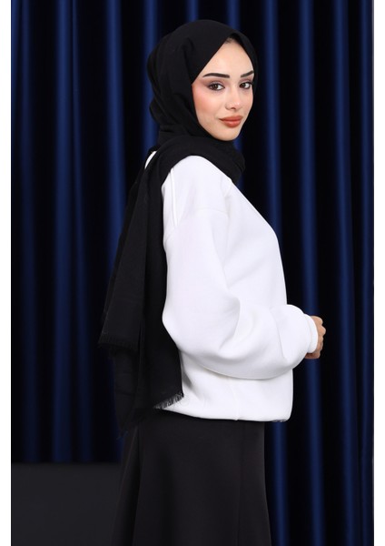 Ekru Bisiklet Yaka Şadonlu Üç iplik Sweat modelleri