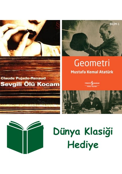 Sevgili Ölü Kocam + Geometri + Dünya Klasiği Hediye