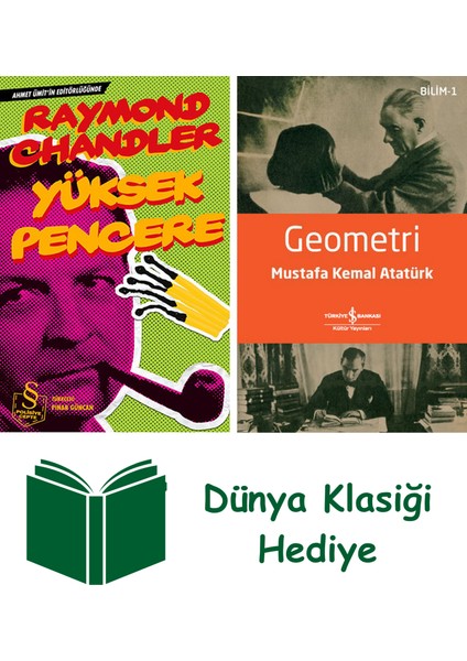 Yüksek Pencere (Cep Boy) + Geometri + Dünya Klasiği Hediye