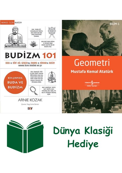 Budizm 101 + Geometri + Dünya Klasiği Hediye