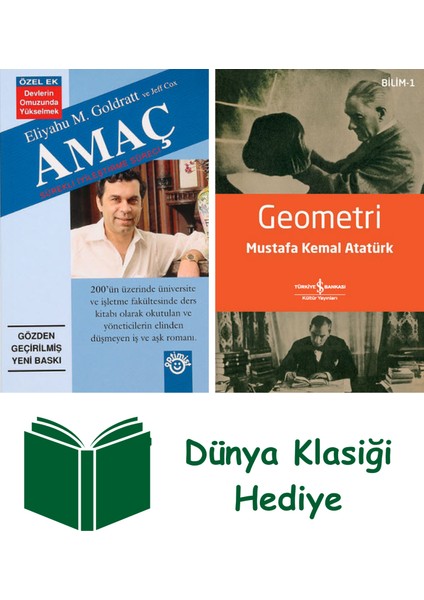 Amaç + Geometri + Dünya Klasiği Hediye