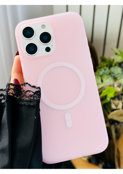 Iphone 16 Promax Gerçek Magsafe Özellikli Parmak Izi Bırakmaz Mat Şeffaf Kılıf