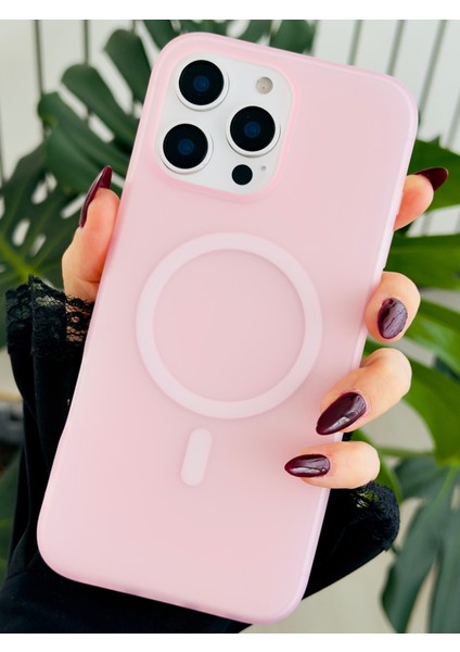 Iphone 16 Promax Gerçek Magsafe Özellikli Parmak Izi Bırakmaz Mat Şeffaf Kılıf