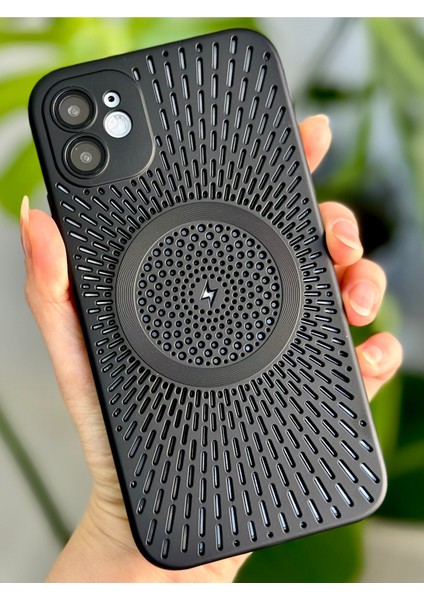 Iphone 12 Uyumlu Lensli Magsafe Özellikli Renkli Koruyucu Kılıf