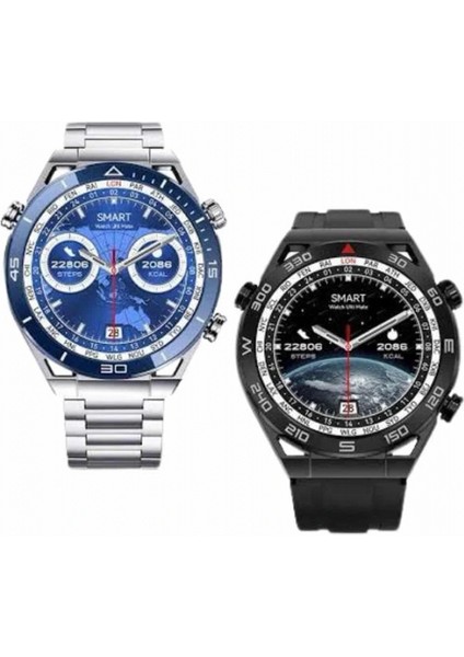 2025 Model Yuvarlak Ekran Android ve Ios Uyumlu Gps Takibi Yapabilen Akıllı Saat modelleri