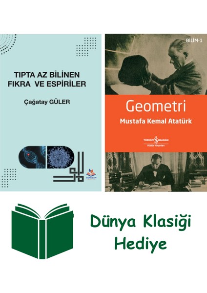 Tipta Az Bilinen Fıkra ve Espiriler + Geometri + Dünya Klasiği Hediye