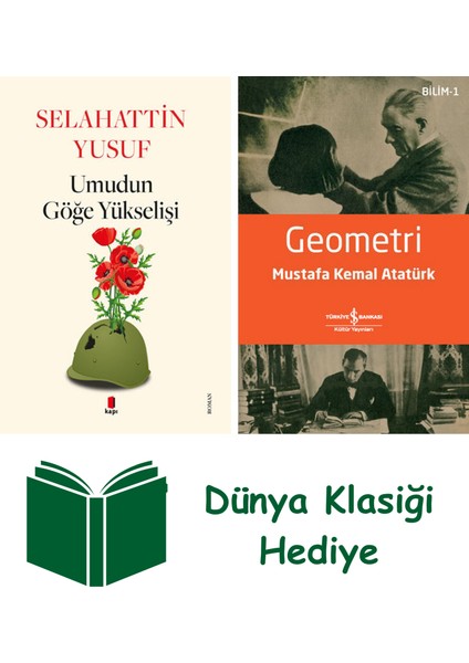 Umudun Göğe Yükselişi + Geometri + Dünya Klasiği Hediye
