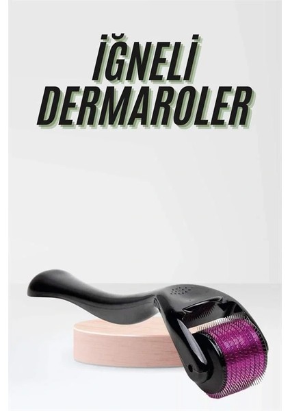 Saç Çıkarma Tarağı Dermaroller 540 Iğneli Roller 1 mm Iğne Cilt Yüz Yenileme Bakım Seti fiyatları