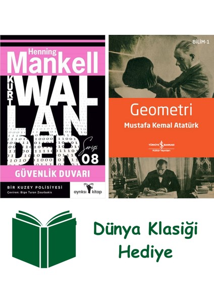 Güvenlik Duvarı + Geometri + Dünya Klasiği Hediye
