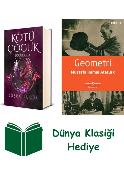Kötü Çocuk 3 - Soğuk Oda (Ciltli) + Geometri + Dünya Klasiği Hediye