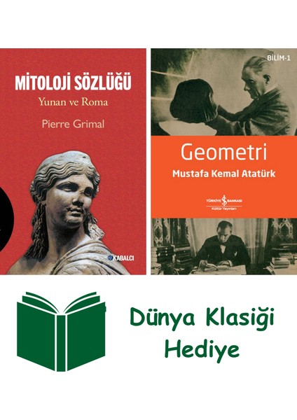 Mitoloji Sözlüğü + Geometri + Dünya Klasiği Hediye