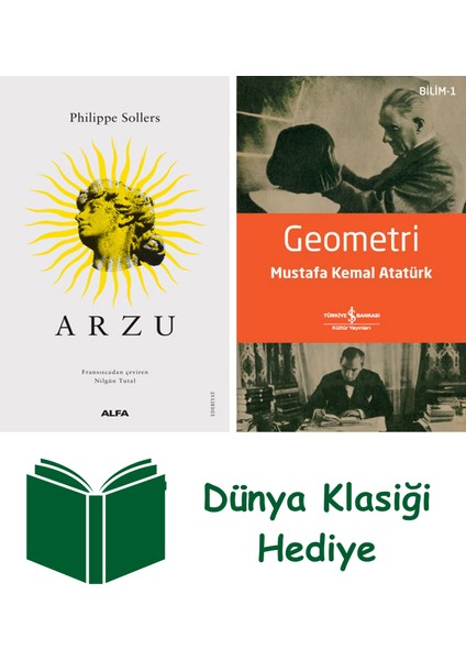 Arzu + Geometri + Dünya Klasiği Hediye