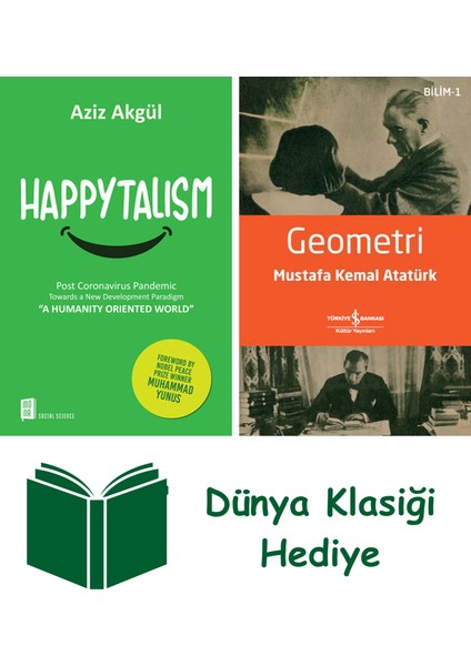 Happytalism + Geometri + Dünya Klasiği Hediye