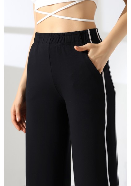 Arabiyeli Modal Touch Geniş Paça Eşofman Altı modelleri