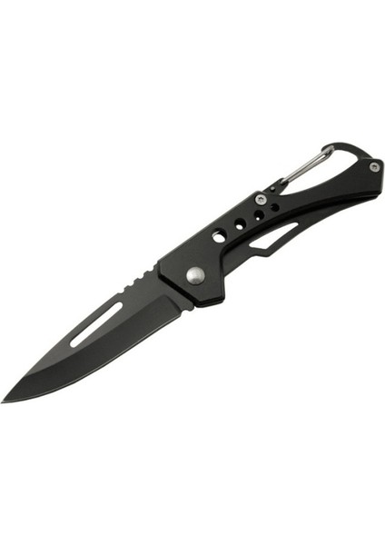 Hongjie Taktik Katlanır Çakı | Siyah Saplı, Karabin Klipli, Outdoor ve Edc
