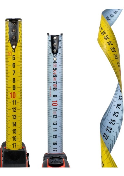 503319 Muhafazalı Çelik Şerit Metre 5mt x 25MM