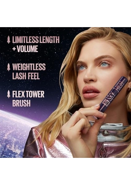 Maybelline New York Lash Sensational Sky High Maskara - Burgundy Haze fiyatları