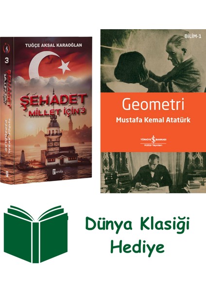 Şehadet Millet Için - 3 + Geometri + Dünya Klasiği Hediye