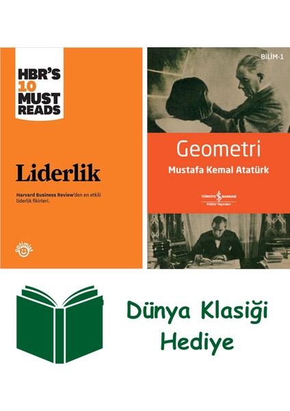 Liderlik + Geometri + Dünya Klasiği Hediye