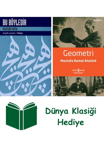 Bu Böyledir + Geometri + Dünya Klasiği Hediye