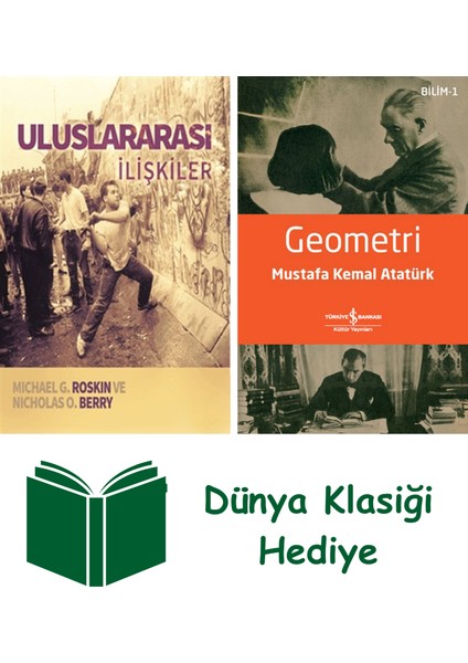 Uluslararası Ilişkiler + Geometri + Dünya Klasiği Hediye