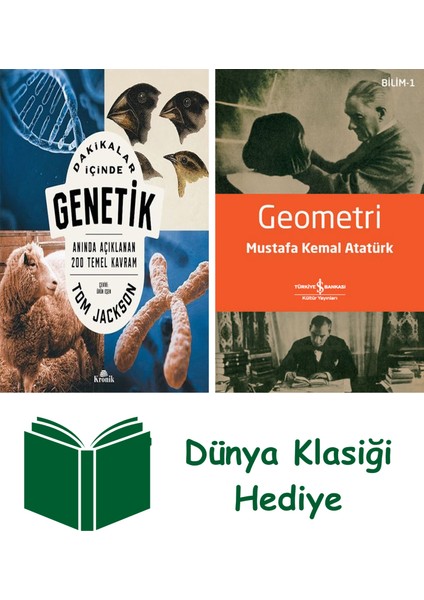 Dakikalar Içinde Genetik + Geometri + Dünya Klasiği Hediye