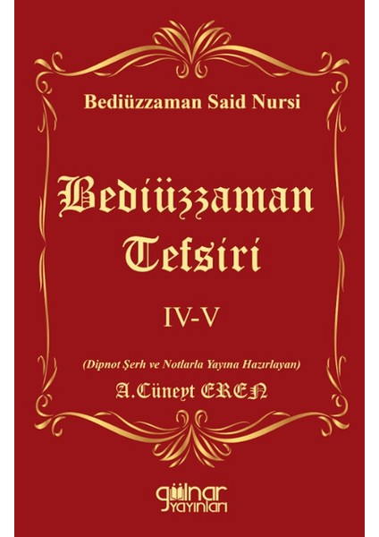 Bediüzzaman Tefsiri Iv-V