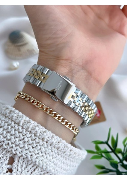 Çelik Kordonlu 3 Atm Suya Dayanıklı Kadın Kol Saati VS.BLKT.0639 modelleri