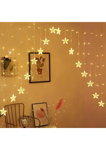 Yıldız Perde LED Çapraz