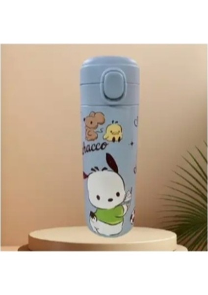 Çocuk Termos Paslanmaz Çelik Sevimli Köpek Figürlü M1007