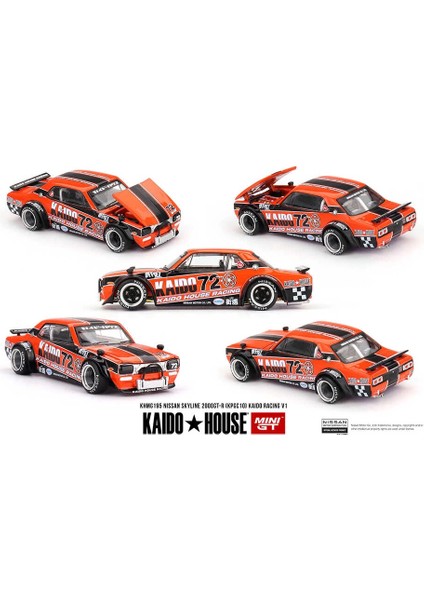1/64 Kaido House Nissan Skyline 2000GT-R (KPGC10) Kaido Racing V1