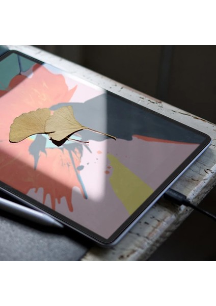Ipad Pro 12.9 Inch 2021-2020-2018 Paper Like Film Darbe Emici Pet Ekran Koruyucu-( - ?00?14E9-7G6 indirimleri
