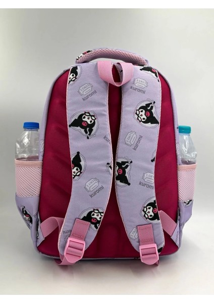 3'lü Çocuk Sırt Çantası Seti Kuromi Figürlü (Sırt Çantası /beslenme Çant. / Kalem Kutusu) UL05410 modelleri